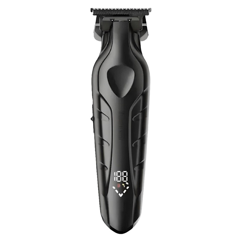 ماشین اصلاح موی سر و صورت کیمی مدل KM-2269 با تیغه کربن استیل، موتور 7000 دور در دقیقه، باتری 2000 میلی‌آمپر ساعت، نمایشگر شارژ و طراحی ارگونومیک