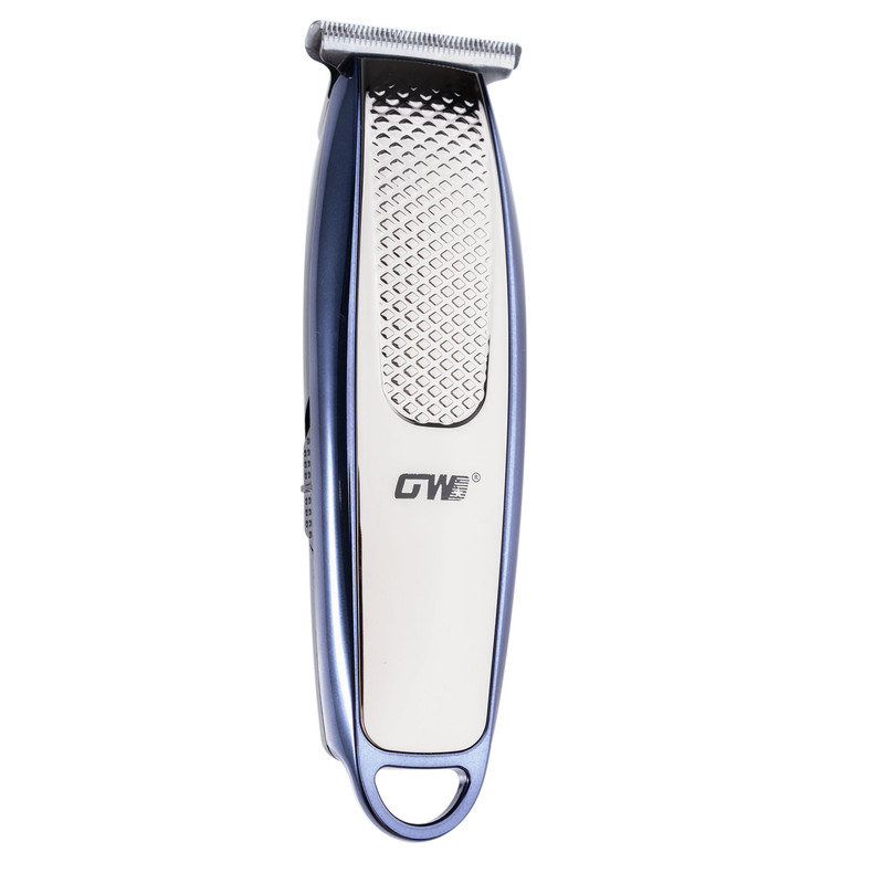 ماشین اصلاح موی سر و صورت جی دبلیو مدل GW-9753، اصلاح به صورت صفر زن، خط زن، نمایشگر وضعیت باتری، منبع انرژی با کابل USB، تکنولوژی اصلاح به صورت تریم، مدت زمان شارژ 90 دقیقه و مدت زمان استفاده پس از شارژ 100 دقیقه، به‌همراه کابل USB، محافظ، برس، روغن