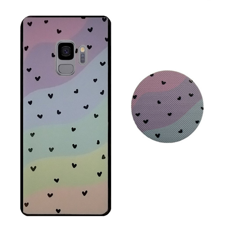 کاور مدل HB 252 مناسب برای گوشی موبایل سامسونگ Galaxy S9 به همراه پاپ سوکت