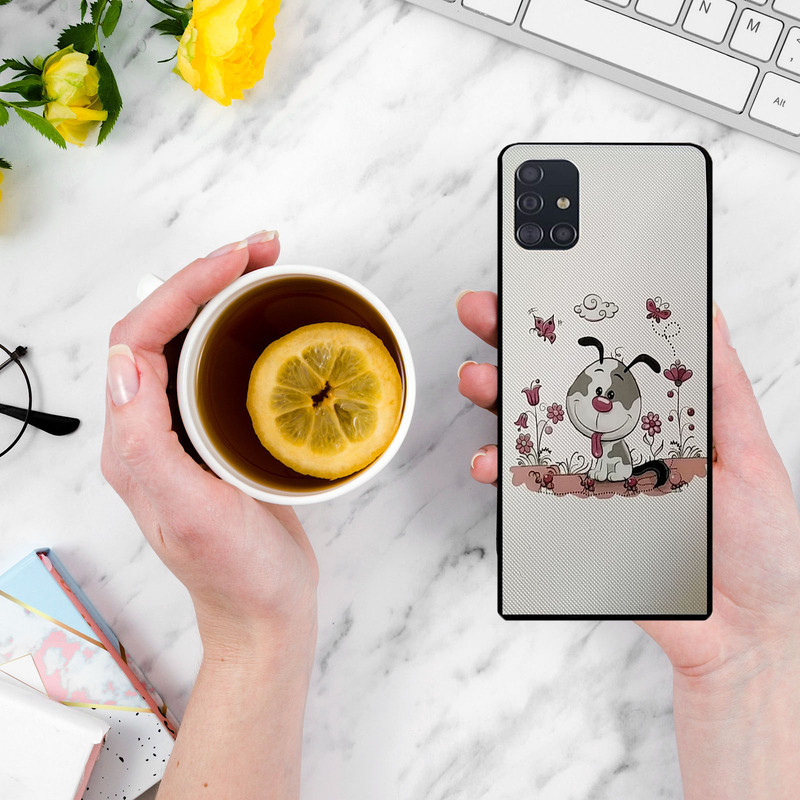 کاور مدل HB 0185 مناسب برای گوشی موبایل سامسونگ Galaxy A51 به همراه پاپ سوکت