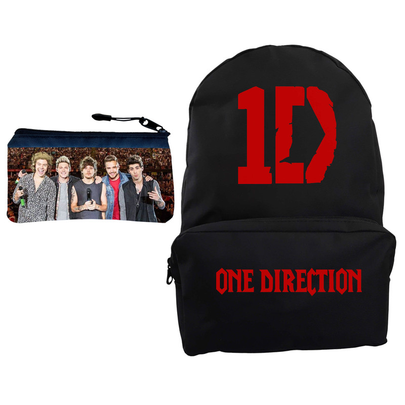 کوله پشتی مدل گروه موسیقی One Direction کد 711 به همراه جامدادی