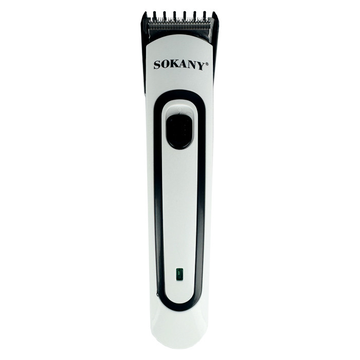 ماشین اصلاح موی سر و صورت شارژی سوکانی مدل SK-LF-9943 با تیغه استیل ضد زنگ، قابلیت اصلاح صفر میلی‌متر، شانه قابل تنظیم 0 تا 5 میلی‌متر و طراحی ارگونومیک