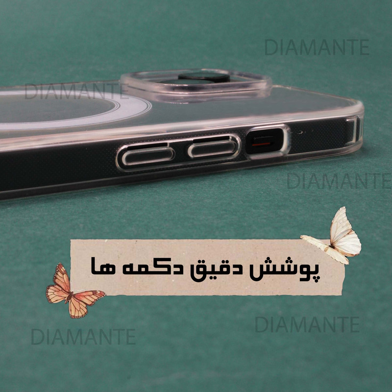 کاور دیامانته مدل Spac Rd مناسب برای گوشی موبایل اپل iPhone 14 Pro Max