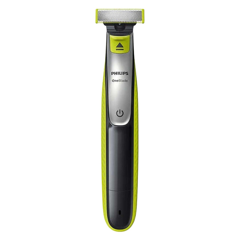 ماشین اصلاح موی صورت و بدن شارژی فیلیپس مدل QP2834/60 با فناوری OneBlade، ضد آب، تیغه استیل ضد زنگ، خط زن و حجم زن، همراه با 2 تیغه یدک، شارژ 240 دقیقه و زمان استفاده 60 دقیقه