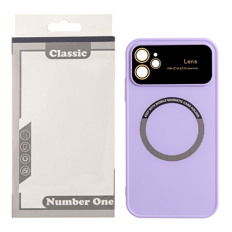 کاور کلاسیک مدل اتو مگسیف طرح محافظ کد KHO.1011 مناسب برای گوشی موبایل اپل IPHONE 12