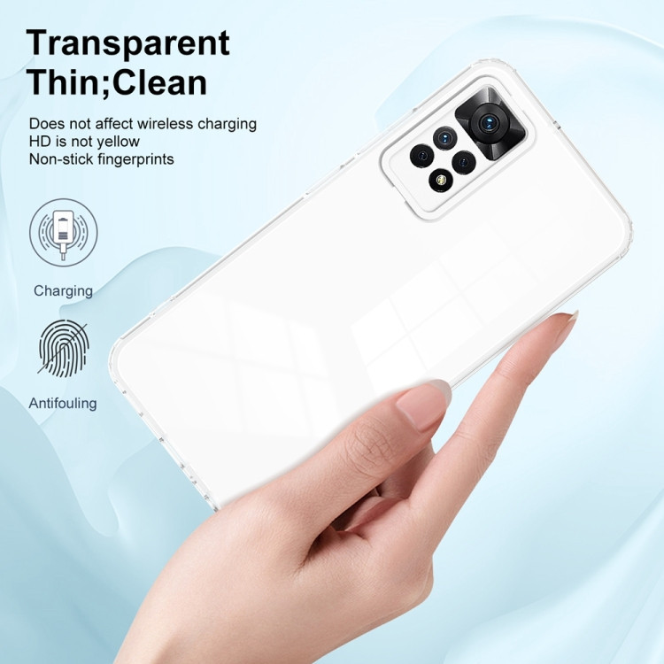 کاور اپیکوی مدل Transparent Clear مناسب برای گوشی موبایل شیائومی Redmi Note 12 Pro 4G