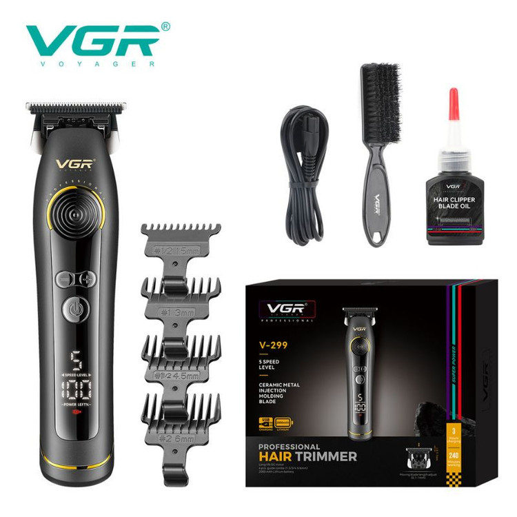 ماشین اصلاح موی صورت شارژی خط زن وی جی ار مدل V-299