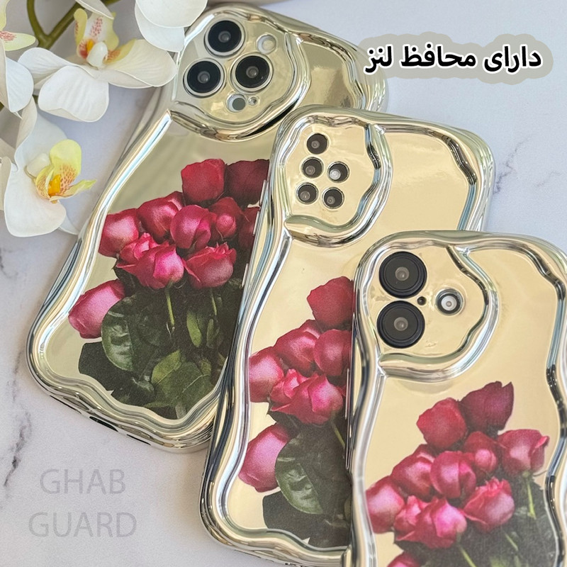 کاور قاب گارد مدل ROSG مناسب برای گوشی موبایل اپل iPhone 16 Pro