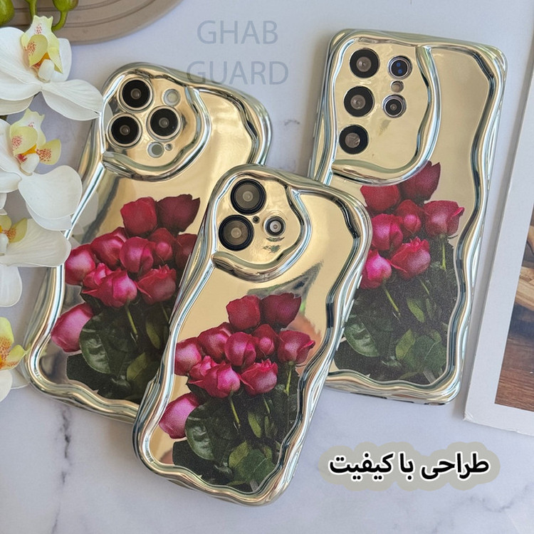کاور قاب گارد مدل ROSG مناسب برای گوشی موبایل اپل iPhone 16 Pro