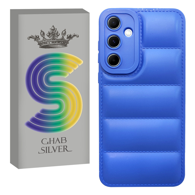 کاور قاب سیلور مدل پافری مناسب برای گوشی موبایل سامسونگ Galaxy A55