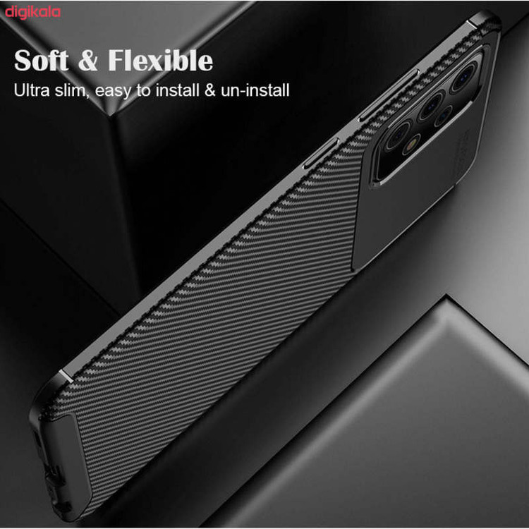 کاور آیرون من مدل AUTO FOCUS مناسب برای گوشی موبایل سامسونگ Galaxy A13 5G به همراه قلم لمسی