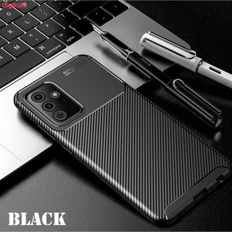کاور آیرون من مدل AUTO FOCUS مناسب برای گوشی موبایل سامسونگ Galaxy A13 5G به همراه قلم لمسی