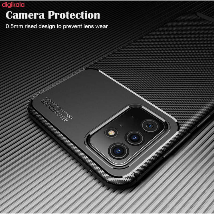 کاور آیرون من مدل AUTO FOCUS مناسب برای گوشی موبایل سامسونگ Galaxy A13 5G به همراه قلم لمسی