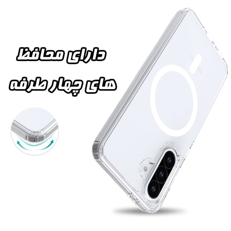 کاور گوف مدل Clear Chix مناسب برای گوشی موبایل سامسونگ Galaxy A56