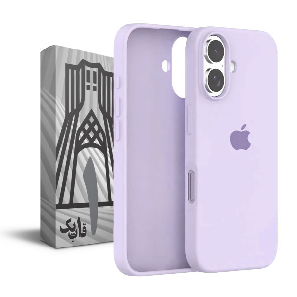 کاور قاب یک مدل سیلیکونی Silk مناسب برای گوشی موبایل اپل iPhone 16