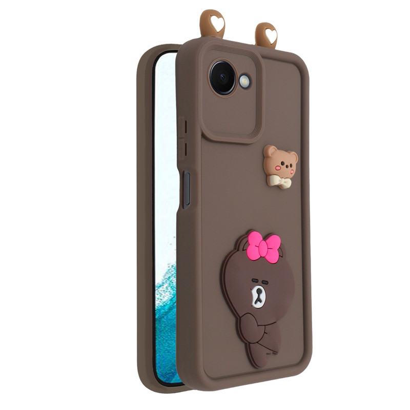 کاور مدل KittyBear مناسب برای گوشی موبایل ریلمی C30s