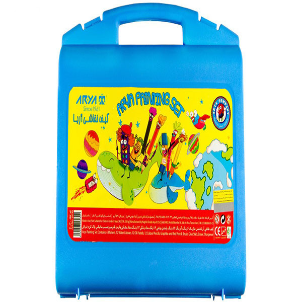 بسته رنگ‌آمیزی آریا مدل 48 pcs
