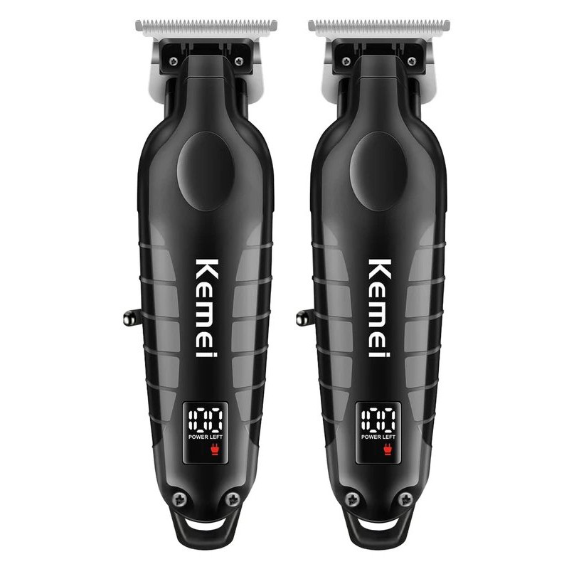 ماشین اصلاح موی سر و صورت شارژی کیمی مدل KM-2293 بسته دو عددی