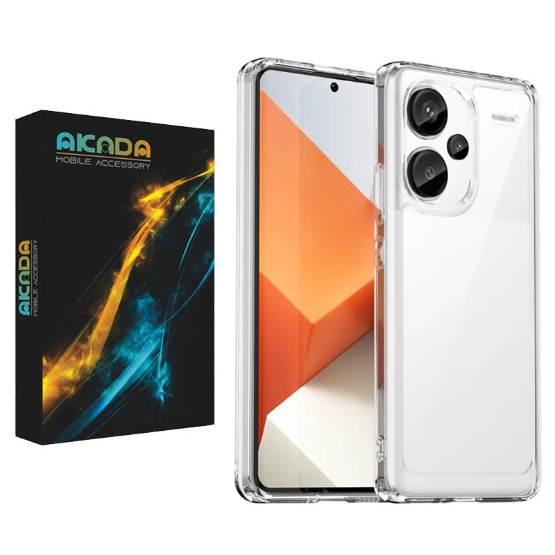 کاور آکادا مدل Transparent مناسب برای گوشی موبایل شیائومی Redmi Note 13 Pro Plus