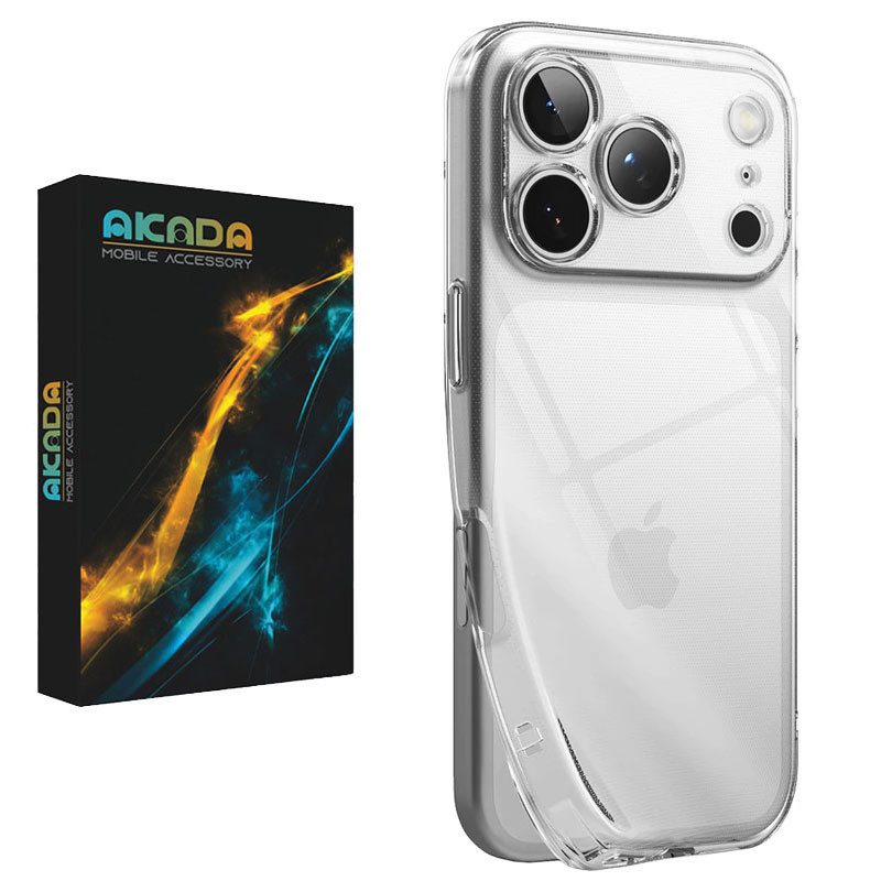 کاور آکادا مدل Transparent مناسب برای گوشی موبایل اپل iphone 17 Pro Max