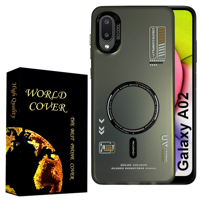 کاور مدل SO COOL طرح مگ سیف کد SO-01 مناسب برای گوشی موبایل سامسونگ Galaxy A02