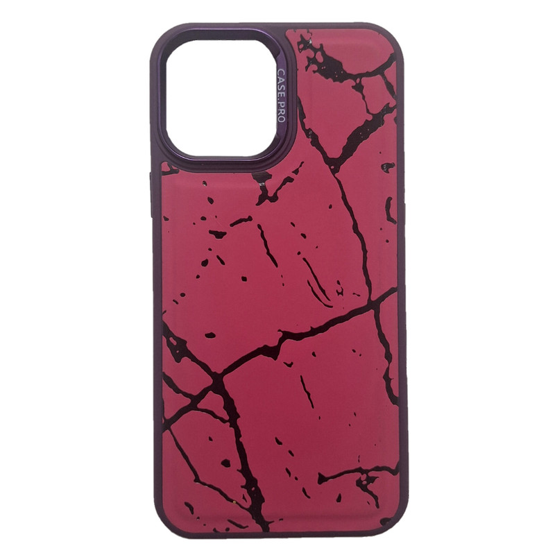 کاور کیس پرو طرح سنگی کد 14 مناسب برای گوشی موبایل اپل iphone13pro max