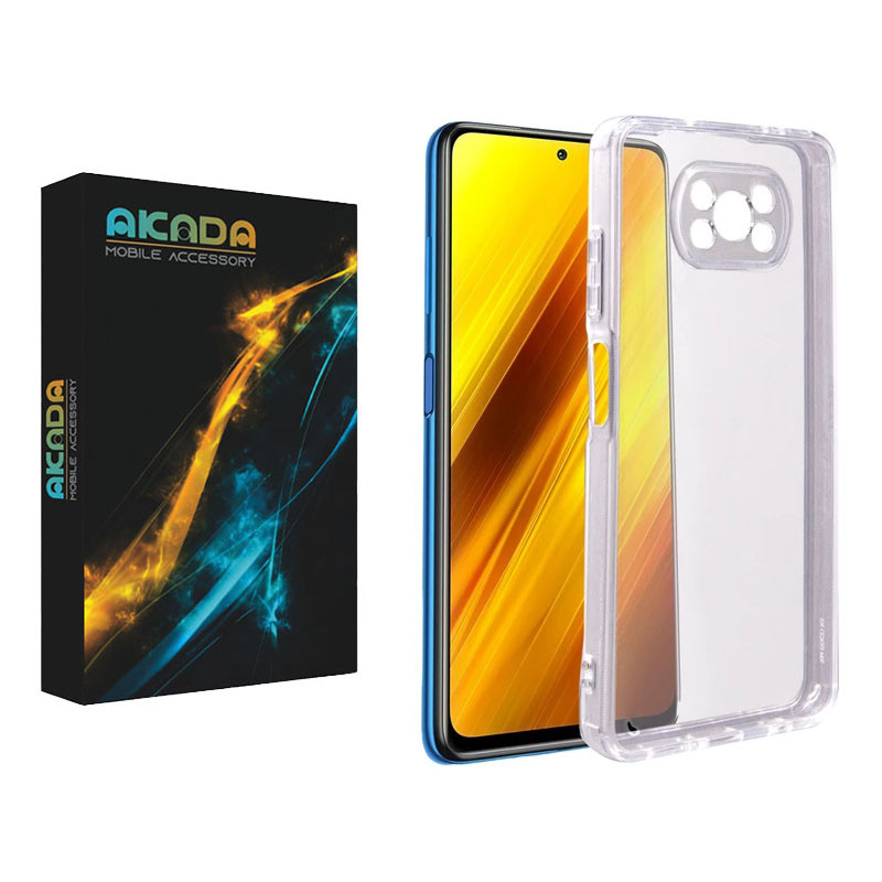 کاور آکادا مدل Transparent مناسب برای گوشی موبایل شیائومی Poco X3 /X3 Pro