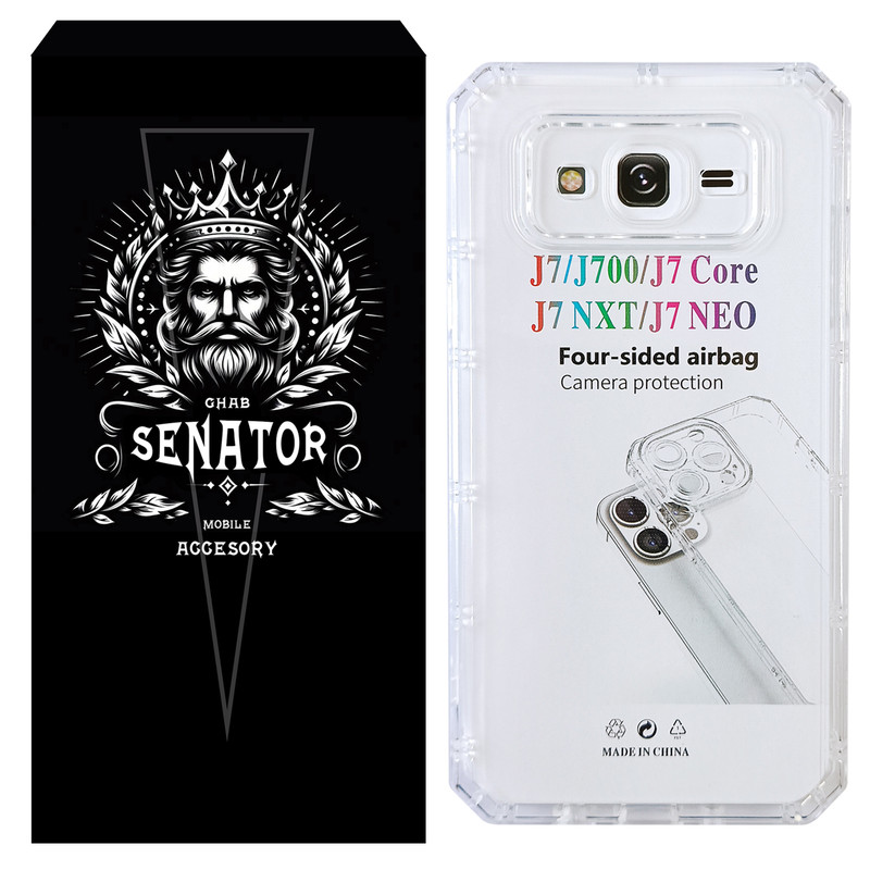 کاور سناتور قاب مدل ژله ای مناسب برای گوشی موبایل سامسونگ Galaxy J7 2015 / J700 / J7 Core / J7 Nxt / J7 Neo
