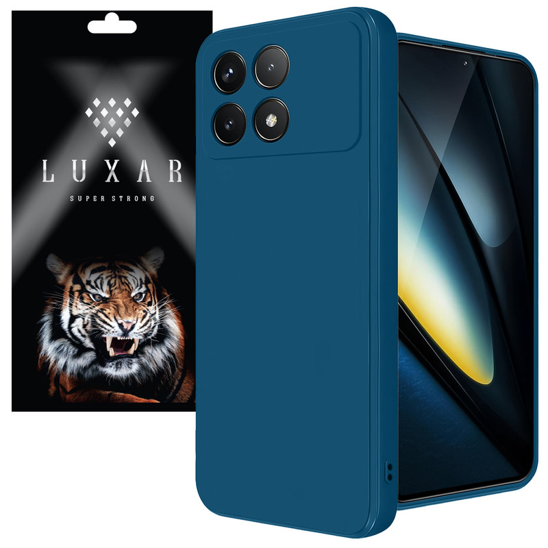 کاور لوکسار مدل x6pro -silicone10 مناسب برای گوشی موبایل شیائومی Poco X6 Pro 5G / Redmi K70E 5G