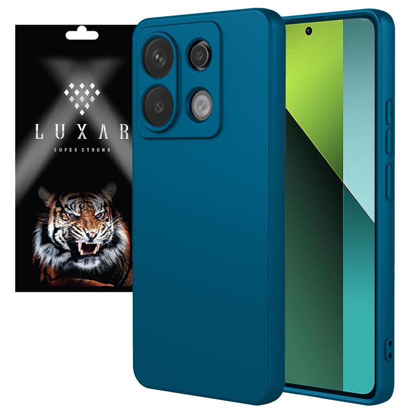 کاور لوکسار مدل note13pro -silicone10 مناسب برای گوشی موبایل شیائومی Note 13 Pro 4G / Poco M6 Pro 4G