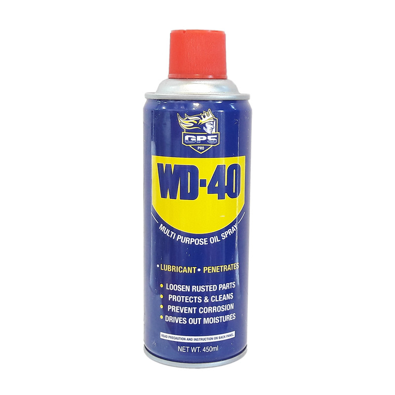 اسپری روان کننده جی پی اس مدل WD-40 حجم 450 میلی لیتر