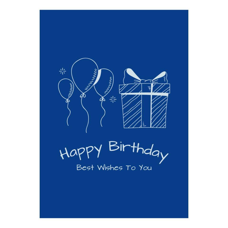 کارت پستال مدل happy birthday کد 3