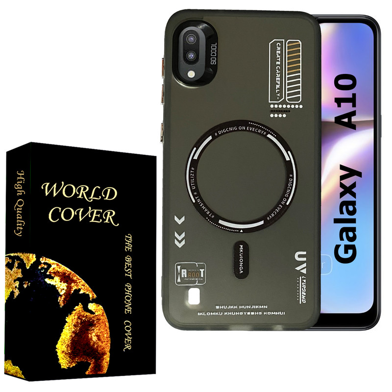 کاور ورلد کاور مدل SO COOL طرح مگ سیف کد SO-01 مناسب برای گوشی موبایل سامسونگ Galaxy A10 / M10