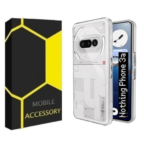 کاور مدل Transparent مناسب برای گوشی موبایل ناتینگ Phone 3A