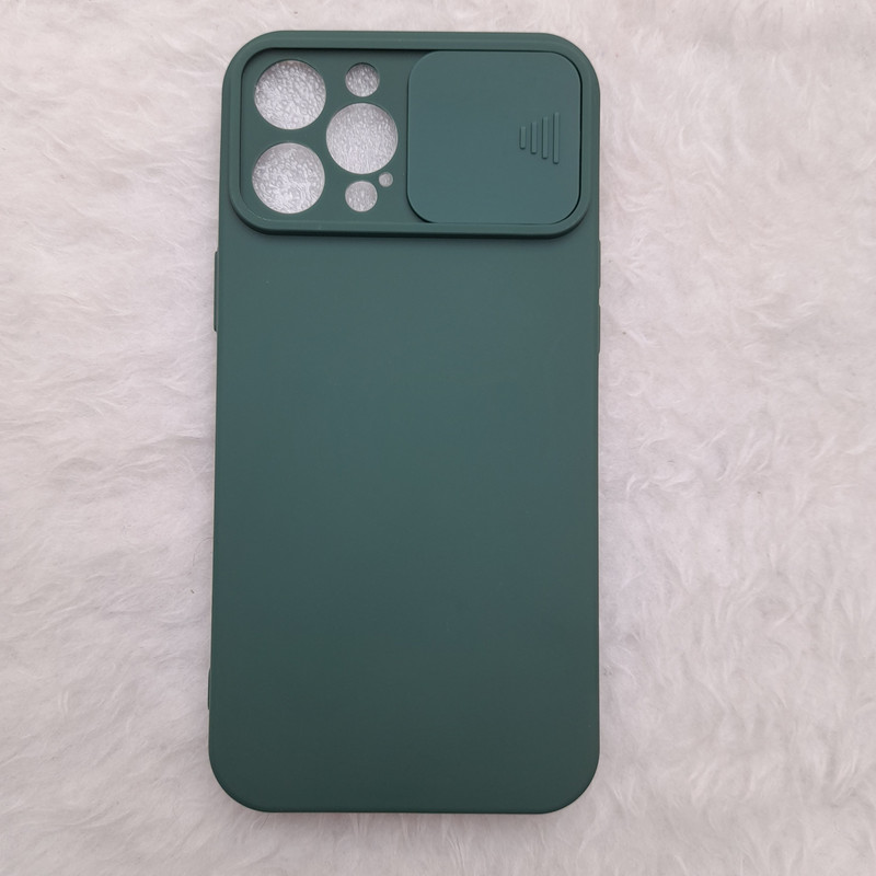 کاور مدل سیلیکونی کشویی مناسب برای گوشی موبایل اپل Iphone 12 Pro