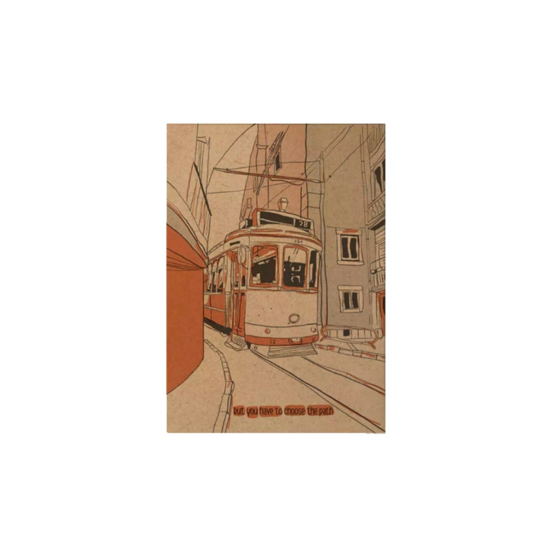 کارت پستال مریخ مدل The path 1026