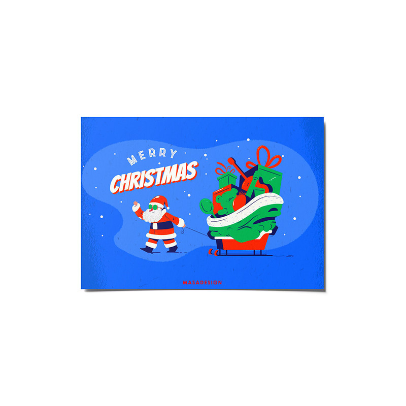 کارت پستال ماسا دیزاین مدل venus615 طرح christmas