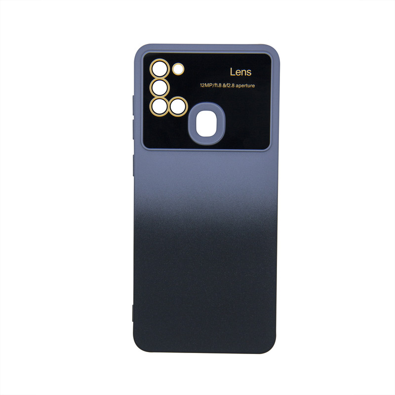 کاور مدل سیلیکونی طرح Lens مناسب برای گوشی موبایل سامسونگ Galaxy A21s