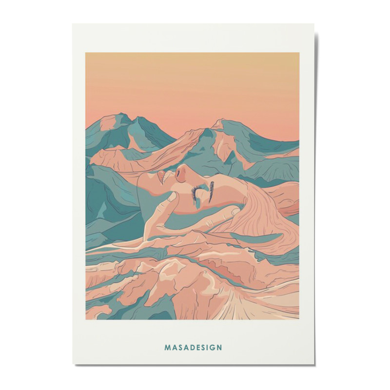 کارت پستال ماسا دیزاین مدل POSTSM093 ROCK