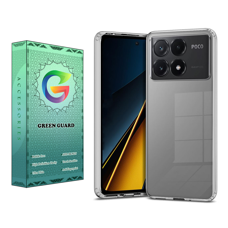 کاور گرین گارد مدل Transparent مناسب برای گوشی موبایل شیائومی Poco X6 Pro