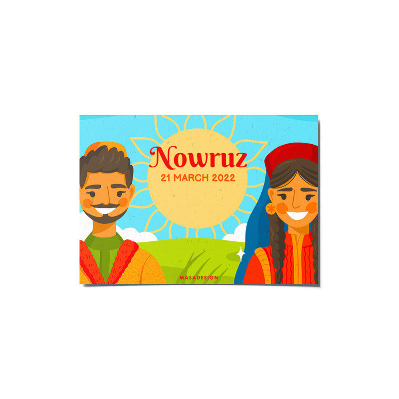 کارت پستال ماسا دیزاین مدل   venus700 نوروز
