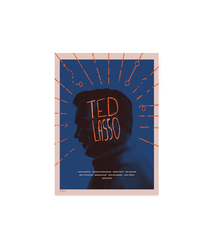 کارت پستال لولو مدل سریال تد لسو TED LASSO کد 714