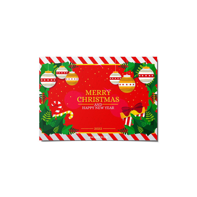 کارت پستال ماسا دیزاین مدل venus024 طرح christmas