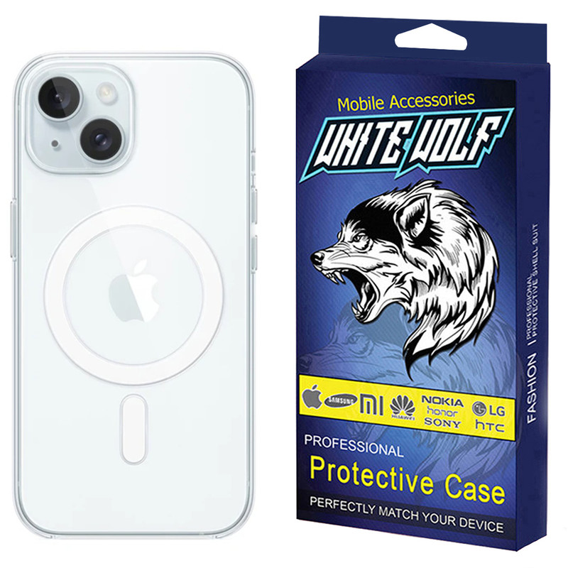کاور وایت ولف مدل WC-MAC مناسب برای گوشی موبایل اپل Iphone 15