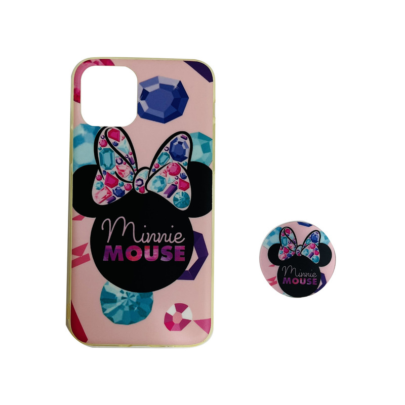 کاور مدل Cute07 مناسب برای گوشی موبایل اپل Iphone 11 Pro به همراه پاپ سوکت