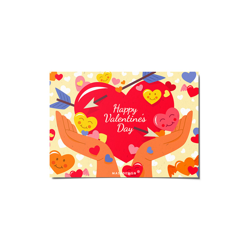 کارت پستال ماسا دیزاین مدل  venus675 ماه تولد love