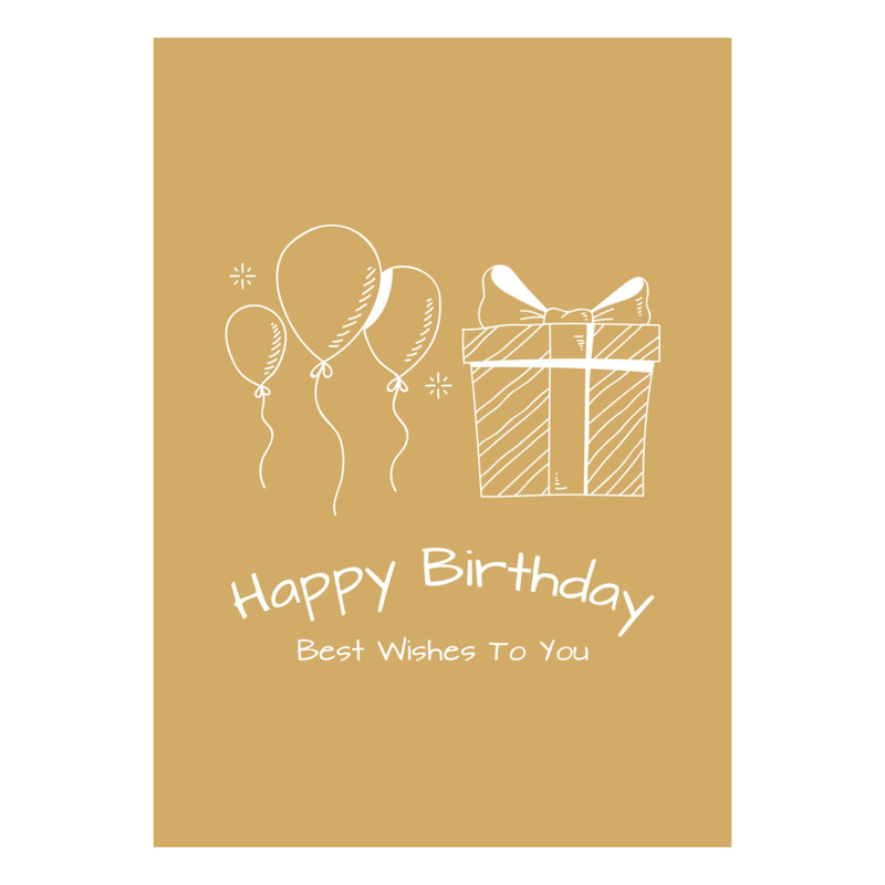کارت پستال مدل Happy birthday کد 07