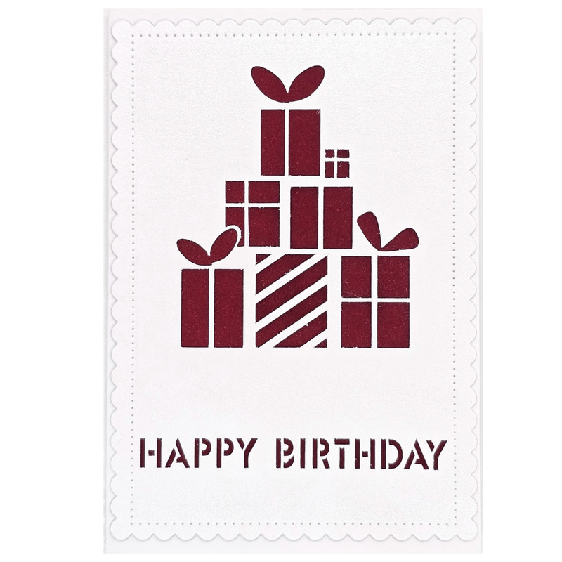 کارت پستال مدل Happy Birthday
