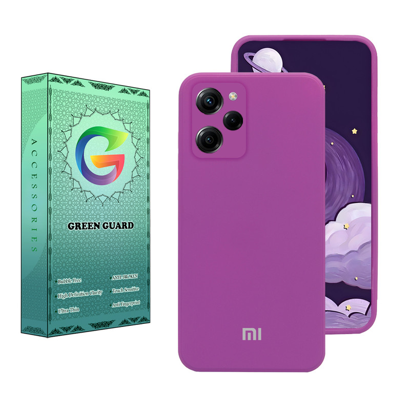 کاور گرین گارد مدل سیلیکونی کد SANA12 مناسب برای گوشی موبایل شیائومی Poco X5 Pro