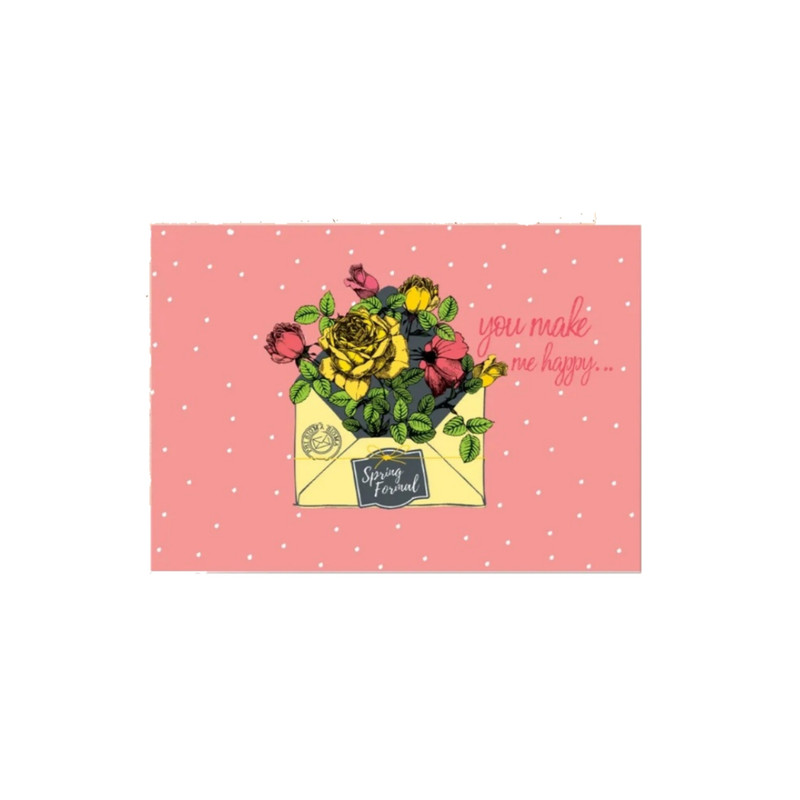 کارت پستال مریخ مدل Happy کد 6021